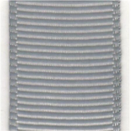 Papilion Papilion R074200160015100Y .63 in. Grosgrain Ribbon 100 Yards - Grey R074200160015100Y